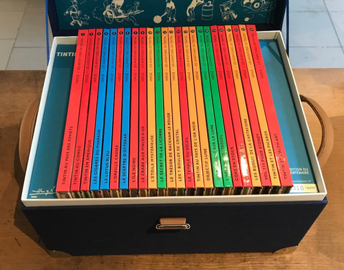 Herge tintin coffret ed - tintin,