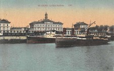 CPA 62 CALAIS LA GARE MARITIME