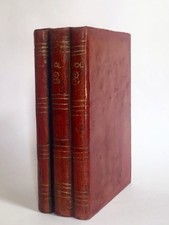 Ancienne Boîte À Secrets/Trois Livres Reliés/Bois /Papier/ Laque/Bibliothèque