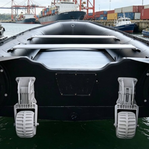 Roues chariot pliable bateau - 2,
