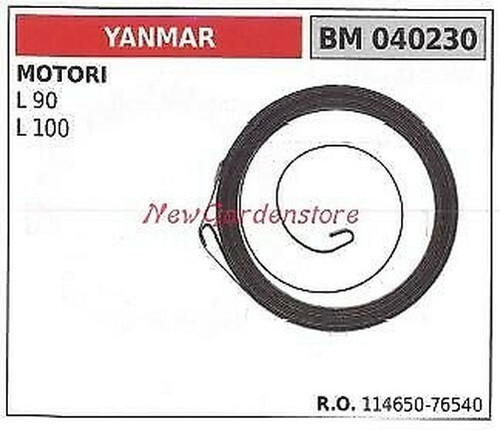 Ressort démarrage yanmar - ressort,