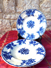 Lot 2 assiettes Actinie J.B