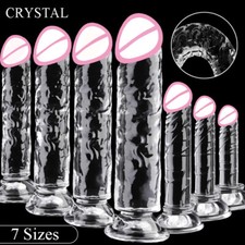 Gelée Petit Gode Ventouse Plug Anal G Spot Dong Cock Orgasme Lapin Jouets /