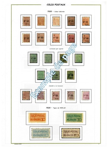 Album timbres imprimer - album, à