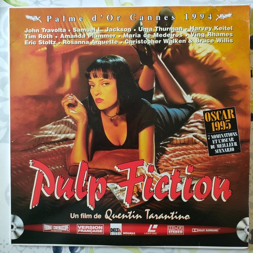 Double laserdisc pulp - laserdisc, "pulp