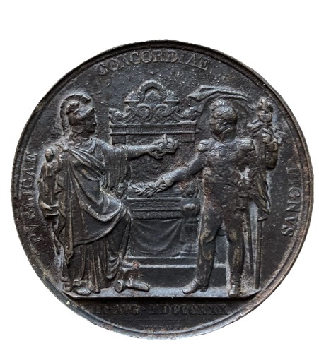Médaille ancienne fonte - en,