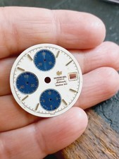 RAYMOND WEIL Dial Dial Valjoux 7750 Chronograph Blue Cream Water Damaged