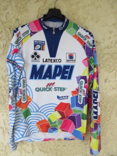 Maillot cycliste mapei - maillot,