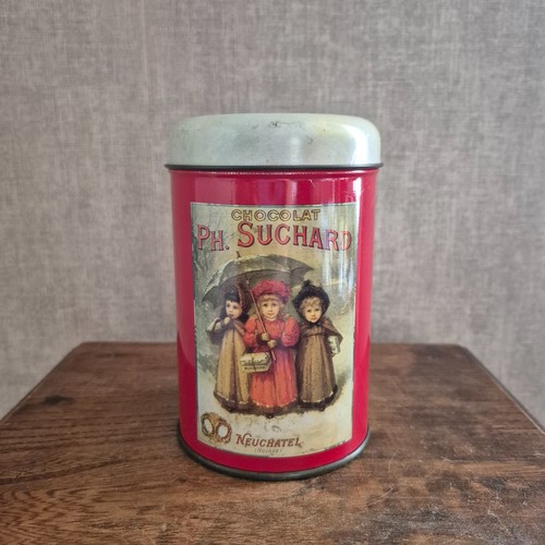 Boîte publicitaire suchard - boîte,