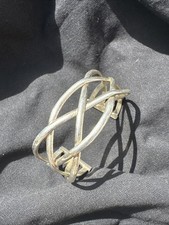 925 Silver Rigid Cuff Bracelet Ref I831