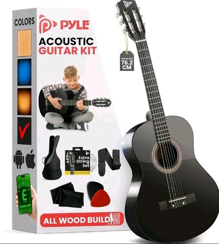 Pyle beginner acoustic guitar - acoustic,