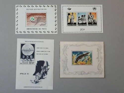 Timbres belgique 1965 1969 - timbres,