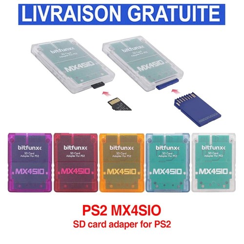 Adaptateur carte mx4sio - carte, sd