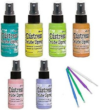 Tim Holtz Distress Oxide Spray Bundle (6 Bottle Set)