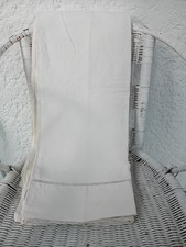 ancien drap en lin avec jours 200 X 280 cm neuf