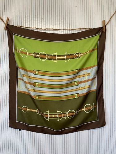 Foulard carré soie - carré, de
