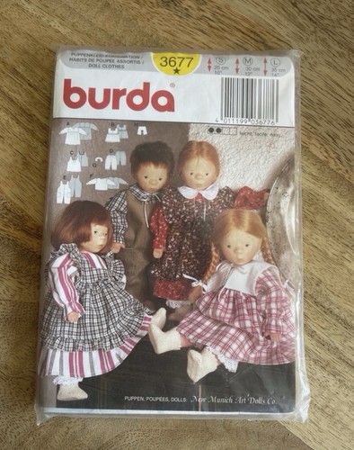 Burda 3677 patron - 3677, couture