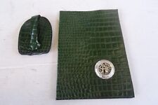 Alfa Romeo Milano booklet holder with Giulia Alfetta GTV GTA Montreal keychain