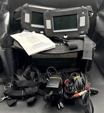 AUDIOVOX VBP5000 Portable VHS/DVD Player 5.6" LCD w/ 2 Screens - Remote - Manual