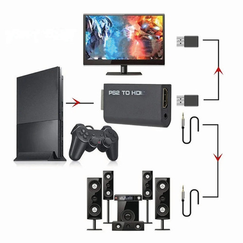 Adaptateur ps2 vers hdmi - ps2,