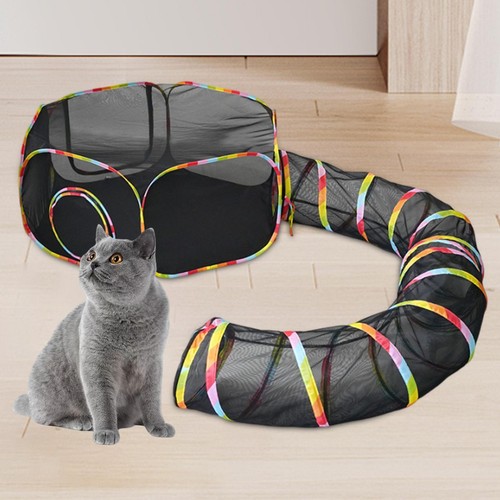 Tente pour chat avec - , tunnel