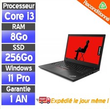 ☑️⭐☑️Lenovo ThinkPad X270 reconditionné – Core i3 - SSD 256Go - Ram 8Go☑️⭐☑️