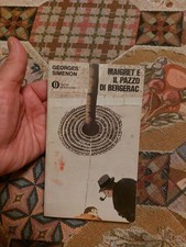 Oscar Mondadori Georges Simenon No. 390 Maigret And The Madman Of Bergerac 1972