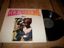 vinyle 33 tours, folklore & musiques de l'univers, mali