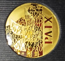 Pièce or 250€ "Paix"