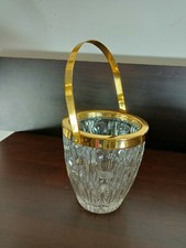 Seau à glace en cristal et