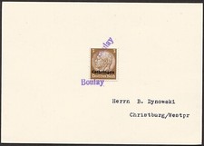 Alsace-Lorraine - stamp type AZ (very rare) of Boulay on Lorraine stamp