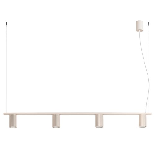 Lustre karbon moderne 4 - karbon,