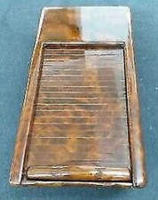 Console Cassette Rangement Boite Bras Insert Centre Noyer Bois Mercedes R107 Sl