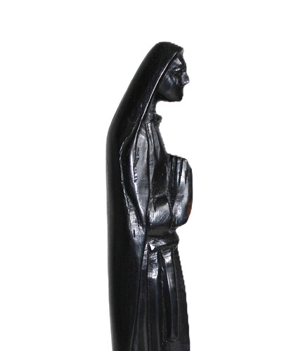 Statuette vierge noire - statuette,