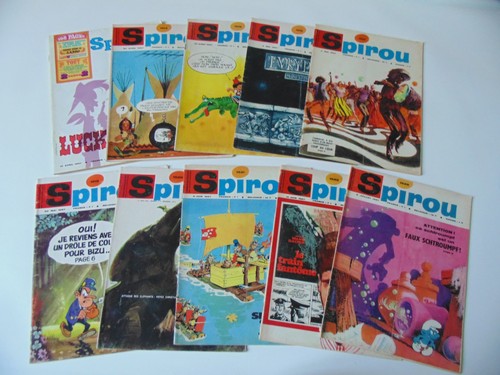 Spirou lot magazines - spirou, de