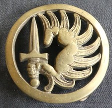 TAP Metropolitan Bronze Beret Badge - Drago Paris Olivier Metra - RF 5944