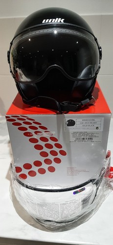 Casque jet noir marque - casque, noir-marque