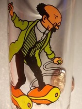 HERGE TINTIN Verre 1950