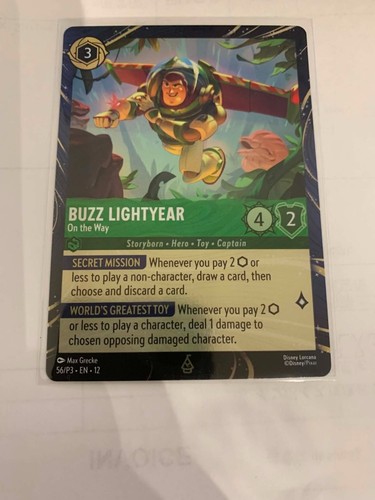 Disney lorcana buzz - disney, lightyear