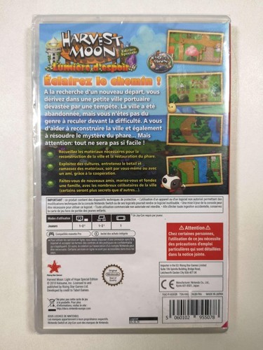 Harvest moon lumiere espoir - d,
