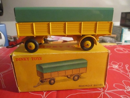 Remorque bâchée dinky - remorque,