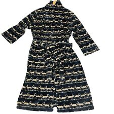 Barn Fly Robe Ranch Collection Western Wear Buck Print Unisex Size S/M