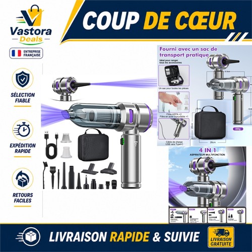 Aspirateur voiture 1 - aspirateur, en