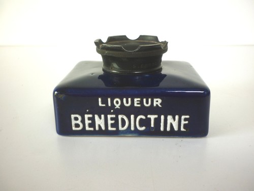 Ancien encrier publicitaire