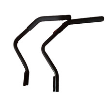 Steering levers that fit a Z830A Johndeere Zero turn mower.