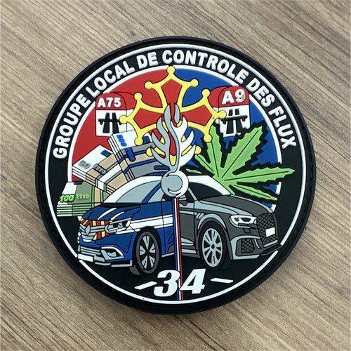 écusson patch gendarmerie pvc - Écusson,