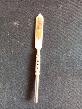 Ancien Porte Plume Coupe Papier Avec Vue