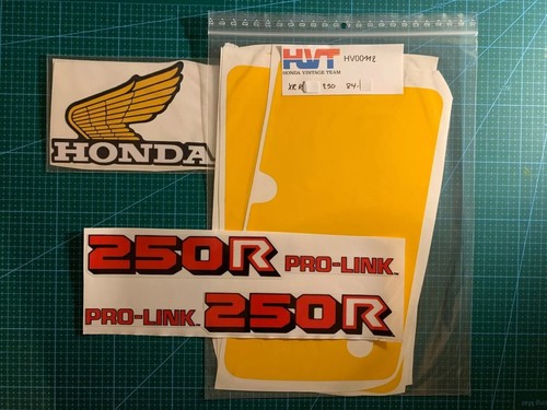 Honda 250 1984 stickers - 250,