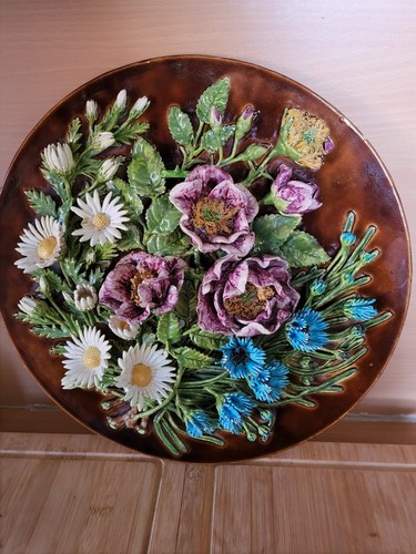 Rare magnifique assiette - , et