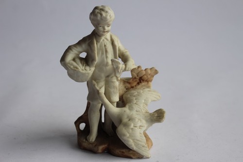 Porcelaine biscuit petit - porcelaine, vase